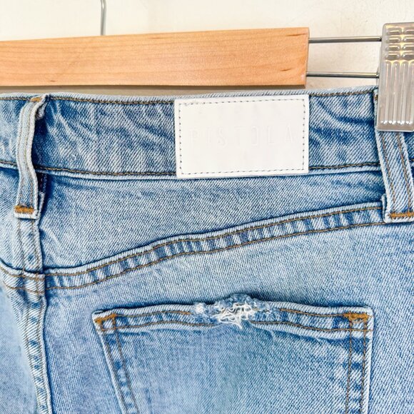 Pistola | High‎ Rise Slim Straight Leg Raw Hem Ankle Jeans Light Wash Size 29 - Picture 5 of 6